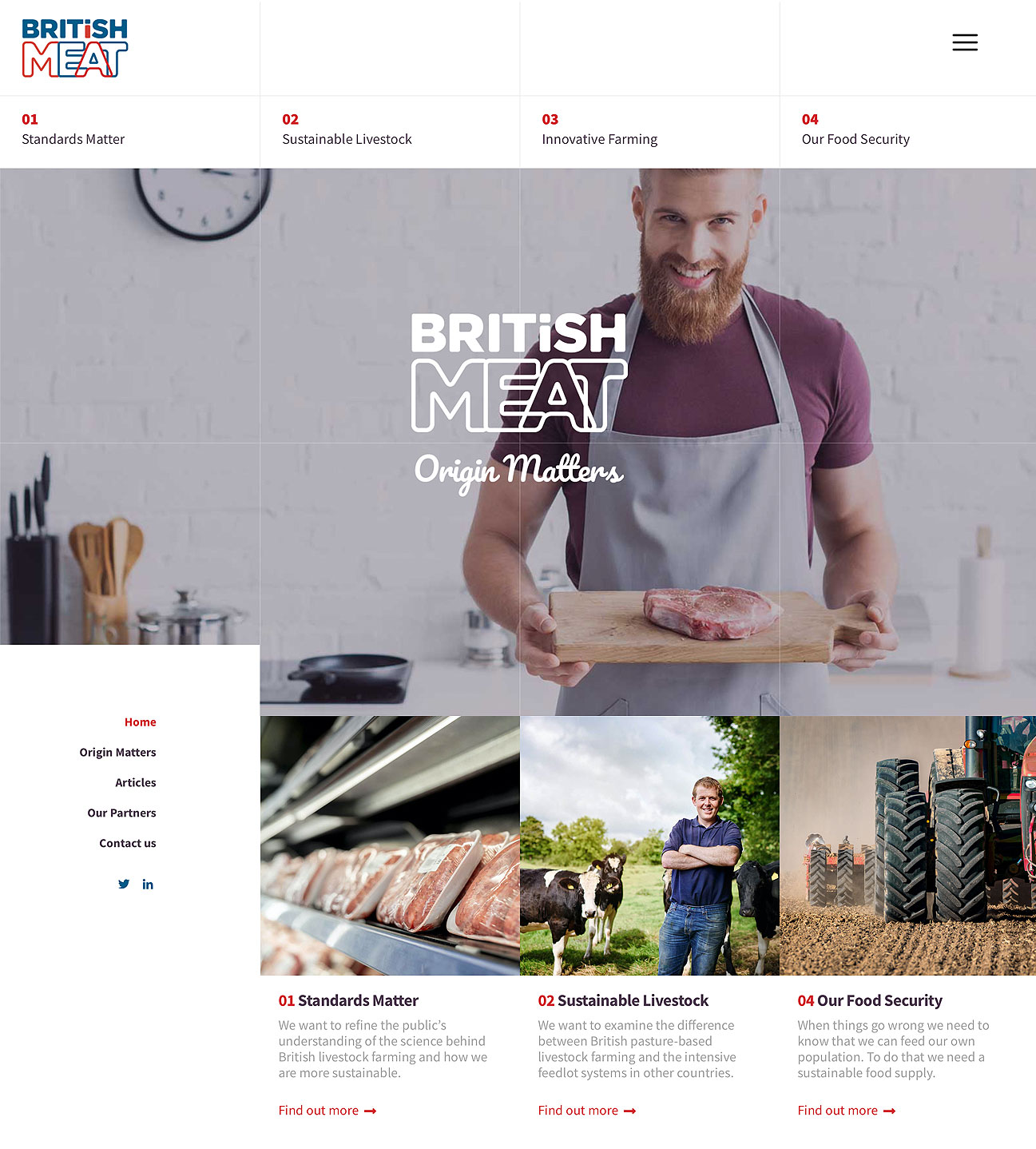 British Meat home page