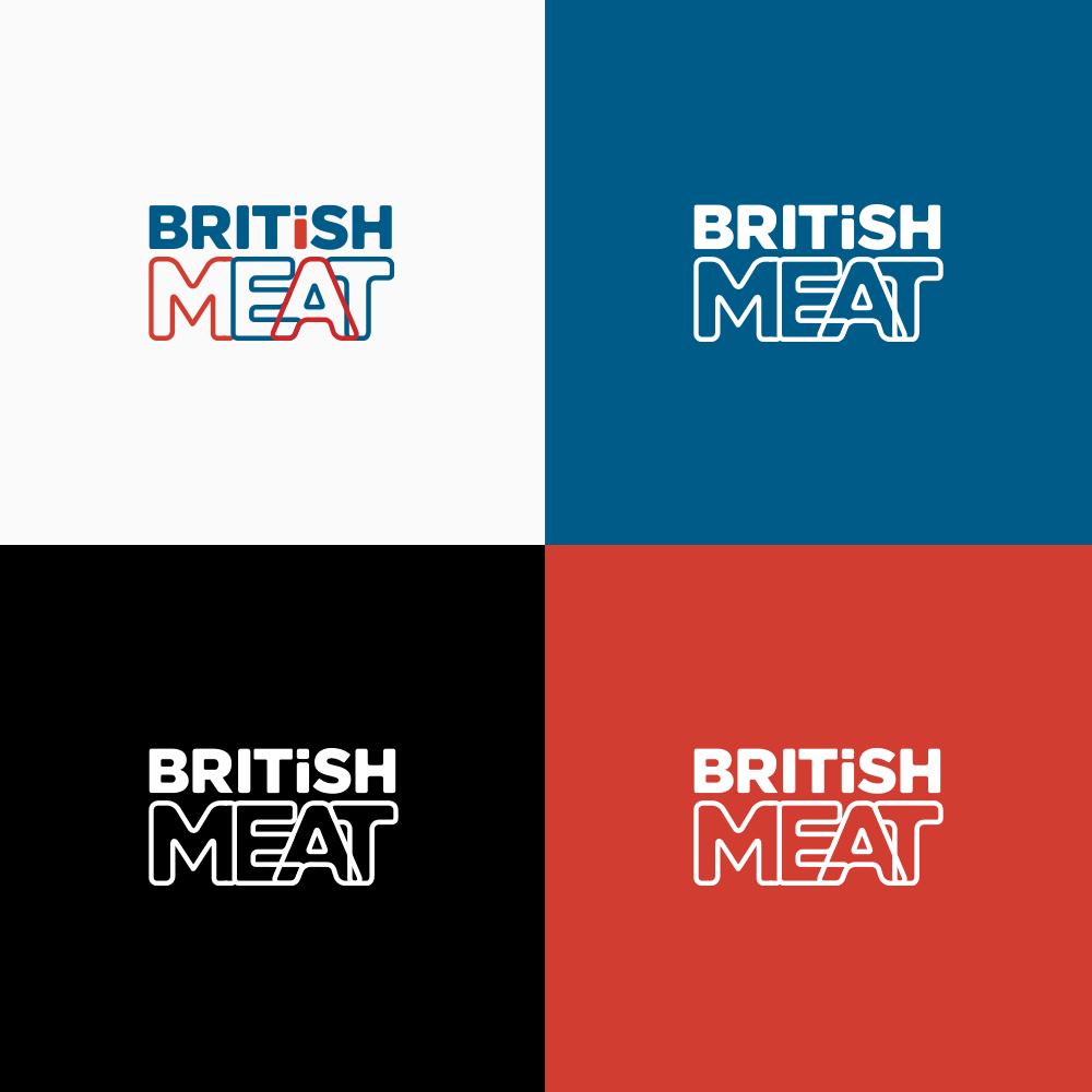 British meat logo options