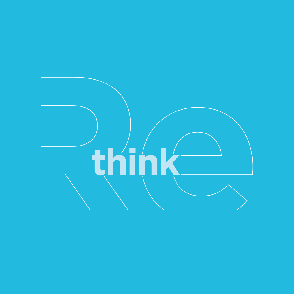 Rethink logo outline