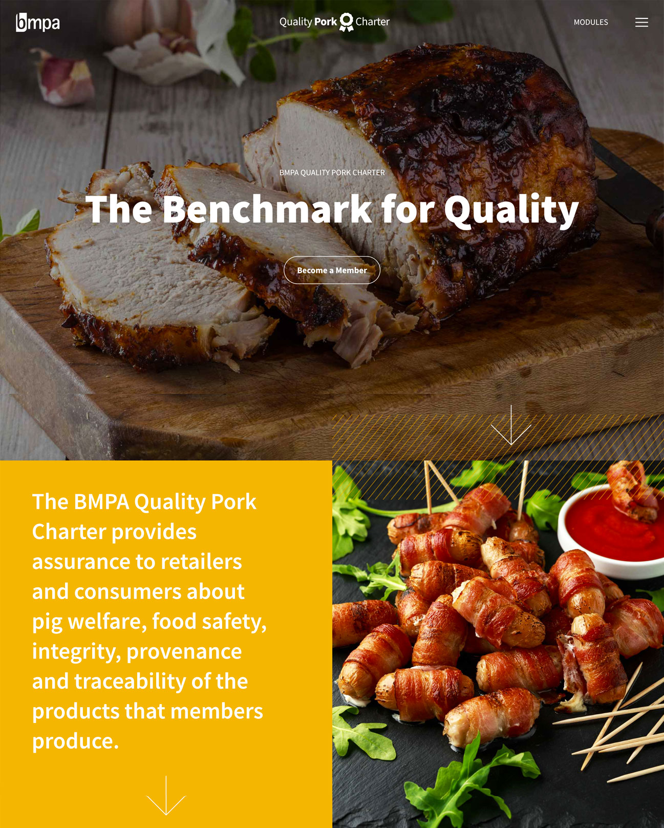 Quality Pork Charter home page
